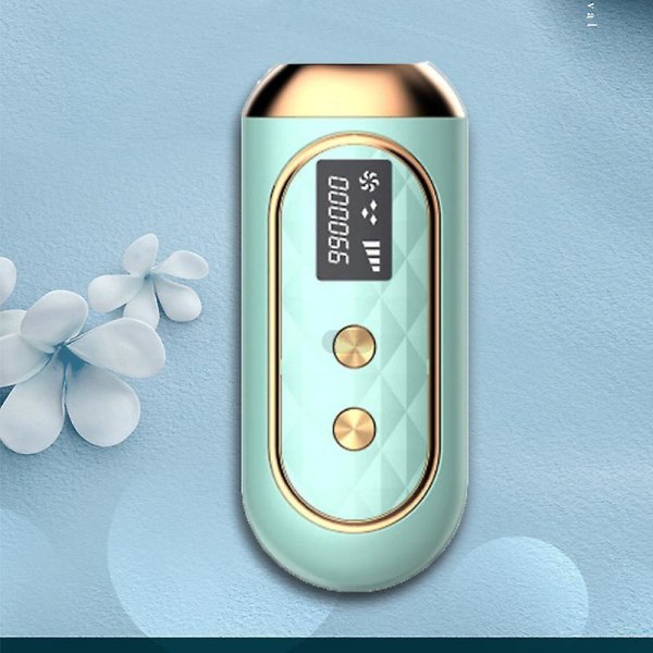 Professionel 24w Kvinder Ipl Epilator Permanent Pulserende Lys Enhed Laser Epilator Maskine Ansigts Krop Kvinde Smertefri Hårfjerning Green