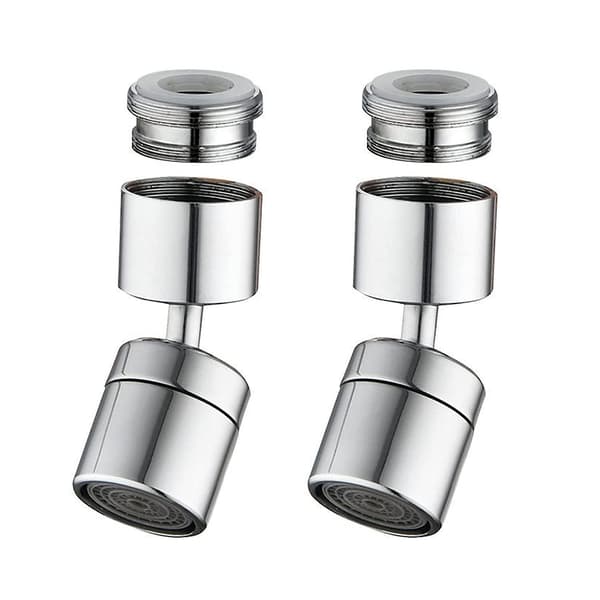 2pcs Kitchen Faucet Nozzle, Universal Splash Proof Faucet Filter, Water Saving Kitchen Faucet