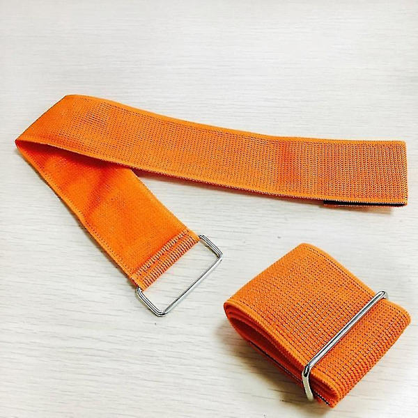 4 Pcs Legged Race Bands Elastic Tie Rope Strap Band For Kids Adults Birthday Team Party Relay Race Game Backyard