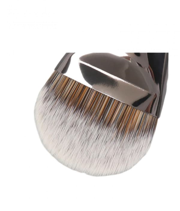 Professional Foundation Makeup Brush For Even Streak Free Application, Dense Bristles For Buffing , 1 Countwhite