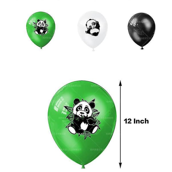 35pcs Panda Themed Birthday Party Decoration Set