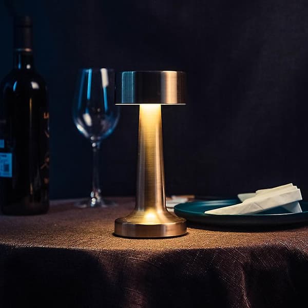 Oppladbare bordlamper med berøringssensor Bronze