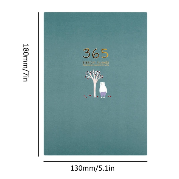 2021 Diary Notebook Schedule Book Agenda List Book 365 Days Planner No