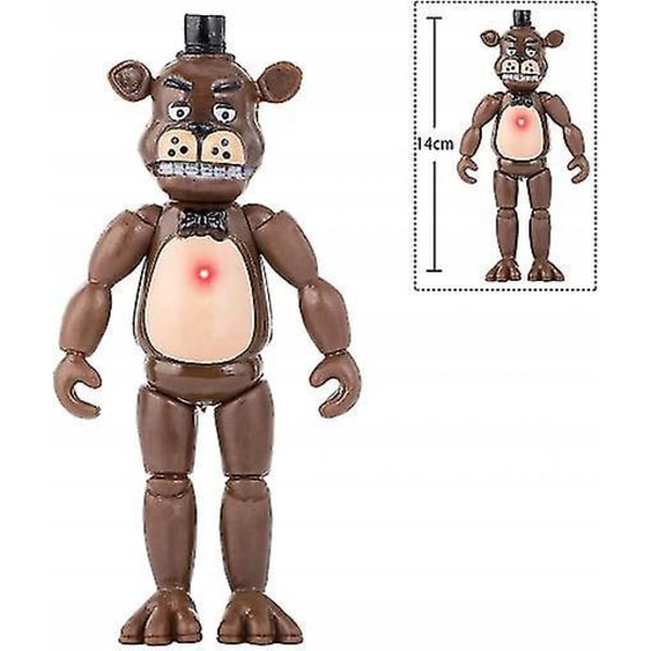 5 Pcs Five Nights At Freddy's Fnaf Figure Set