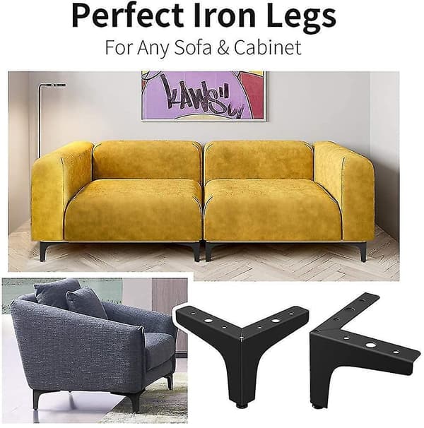 Metal Cabinet Legs Can Load 800 Kg Triangular Table Legs 4 Diy Cabinet Legs
