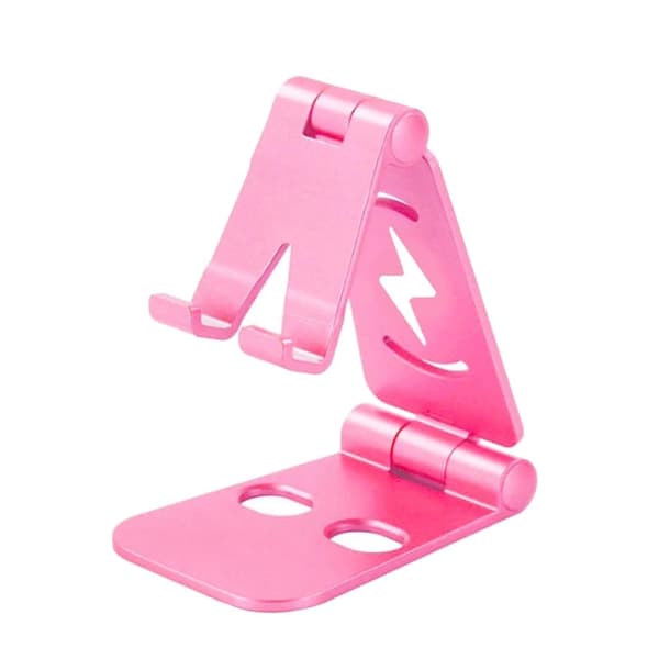 Portable Foldable Adjustable Mini Phone Tablet Vedio Desk Braket Stand Holder Red