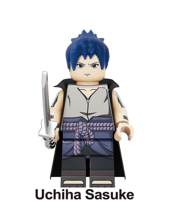 8pc Naruto Uzumaki Naruto Assembled Building Block Minifigure
