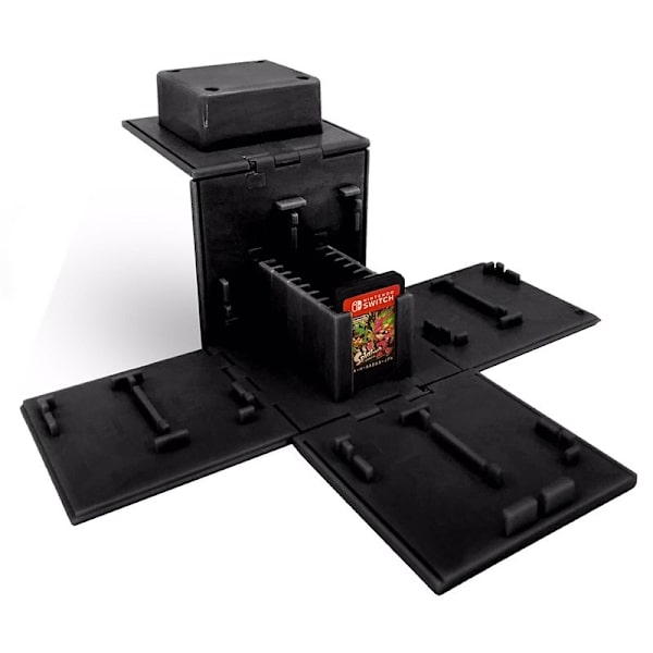 16 Pelikortin Säilytyskotelo Nintendo Switchille, Pelikorttien Säilytyskotelo, Muistikorttikotelo, Säilytystarvikelaatikko COLOR 16