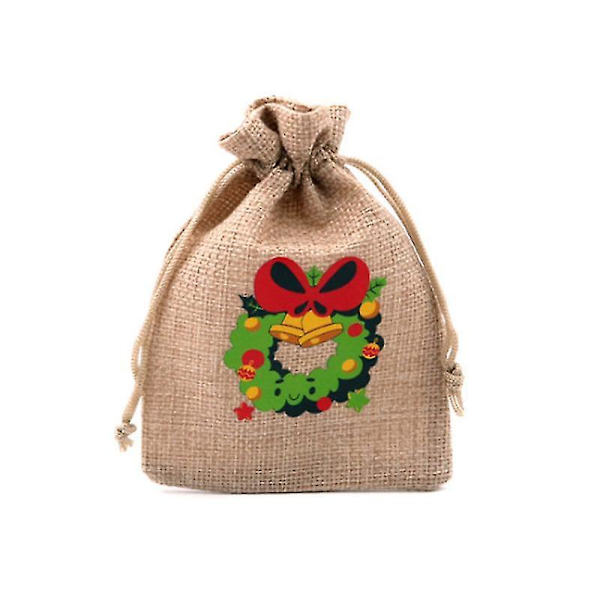 Et sæt med 22 stk. 13cm*18cm julejutesækker, julejute