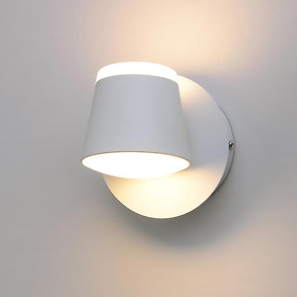 Free Rotatable Wall Lamp With Switch Bedside Night Lights Living Room Hotel Aisle Surface Mounted Le