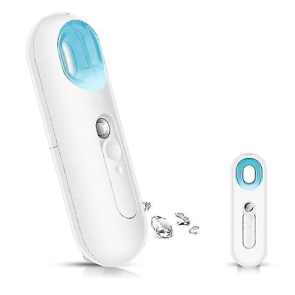 Mini 22ml Spray Bottle Operated Facial Steamer Moisturizing Ultrasonic Handheld Atomizer