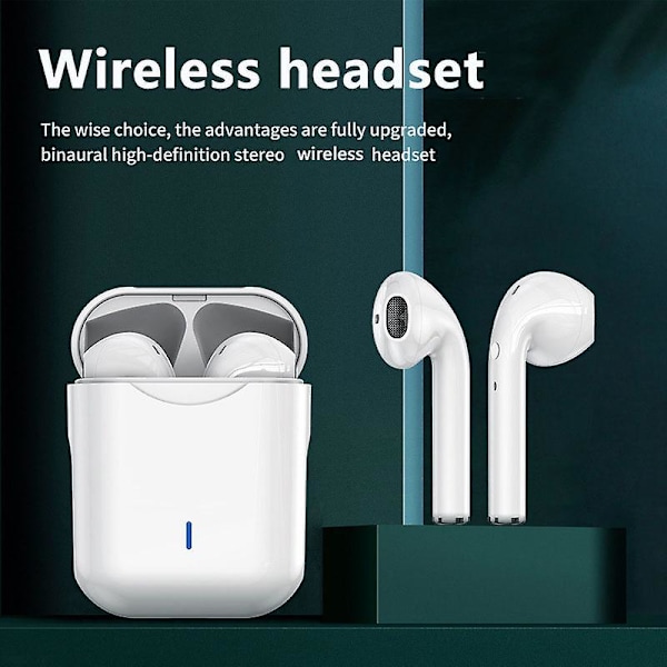 Bt 5.0 Wireless Headphones Hifi In-ear Earbuds Phone Call Answer For Sport Game Blue