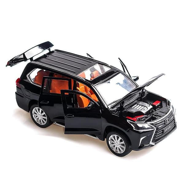 1/32 Lx570 Støbte & Legetøjsbiler Bilmodel Med Lyd & Lys C white