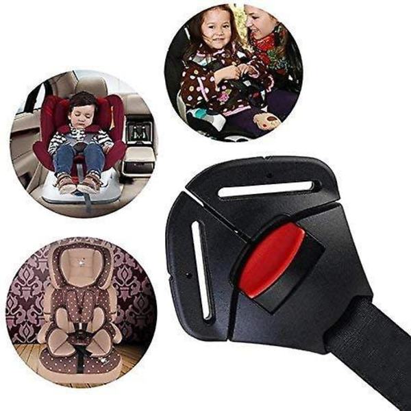 Car Seat Safety Buckle Fixed Lock Buckle With Seat Belt Clip