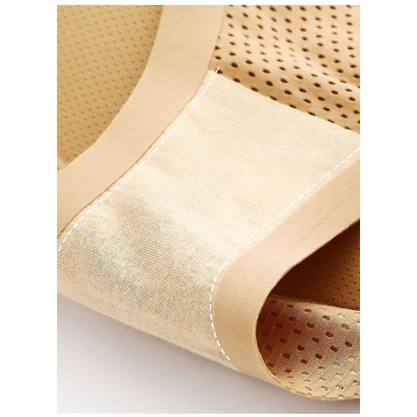 Dametruser med polstring for å løfte baken, formet for å gi en større rumpe Low-waist 188beige L