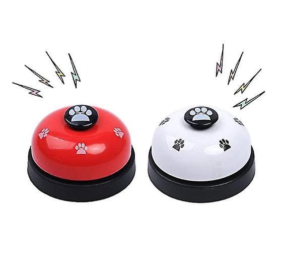 Pet training bell, dog bell, dog training device red