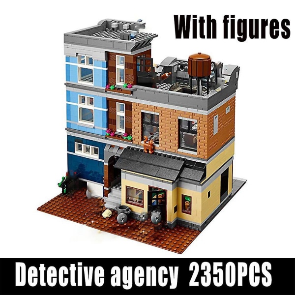 Palace Cinema City Streetview Modulaariset Rakennuspalikat Tiilet 6 Hahmolla Yhteensopiva 10232 Lelu Syntymäpäivä Joululahja 2350kpl