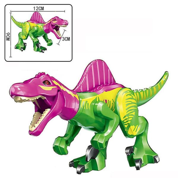8 kpl Jurassic Dinosaur World minihahmoleluja Type C
