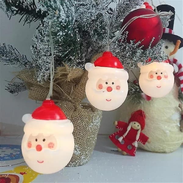 Resin Julelandskap LED Dekorasjon, Festlig Bordpynt til Jul (1 stk)