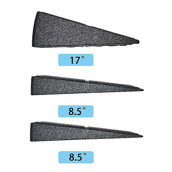 Yoga Wedge Eva Foam Slant Board Stretch Yoga Squat Wedge Improve Lower Leg Strength For Exercise Gym Fitness Tools white