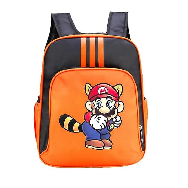 Super Mario Children's School Bag, Cartoon Game Character Series Backpack E