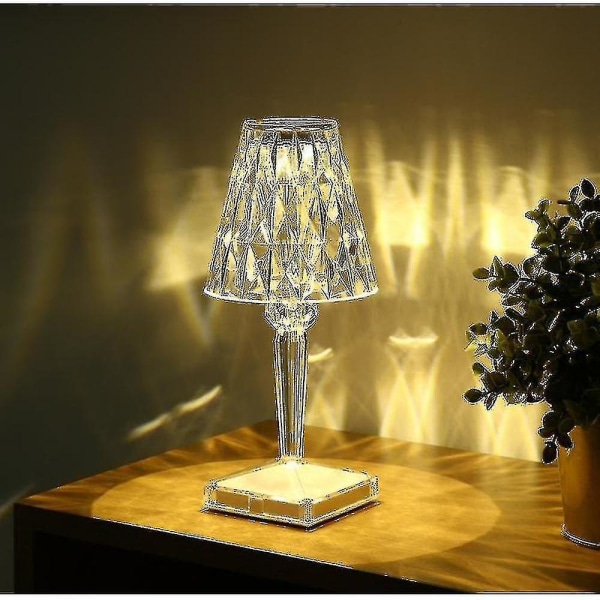 Italian Design Kartell Acrylic Night Light Table Lamp