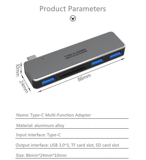 USB-telakka-adapteri