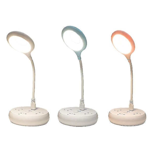 Portable Table Lamp Usb Socket Freely Foldable Led Light No Flicker Soft Light Saving Energy Eye Protection Away From Myopia