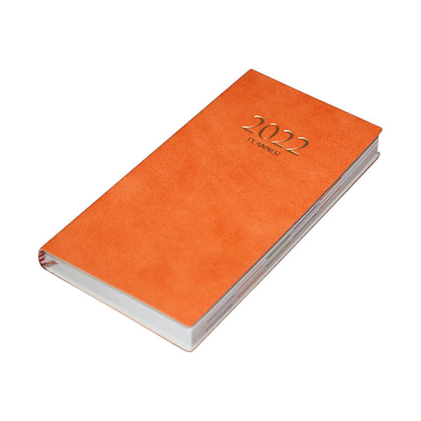 2022 Schedule Notepad Inside Page A6 Efficiency Manual Planning Notebo