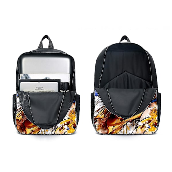 Dragon Ball Elementary School Theme Skolesekk 3-delt Sett Dataveske Messenger Bag Penal