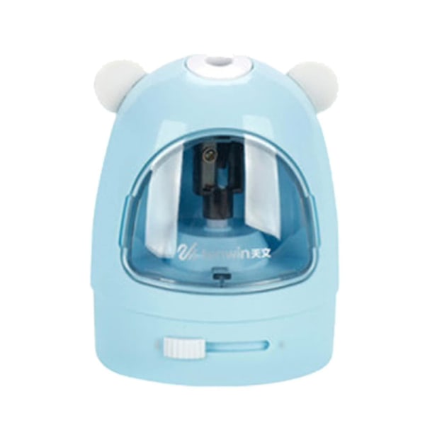 Electric Pencil Sharpener Automatic Pencil Sharpener   Operated For Kids,student_a Blue