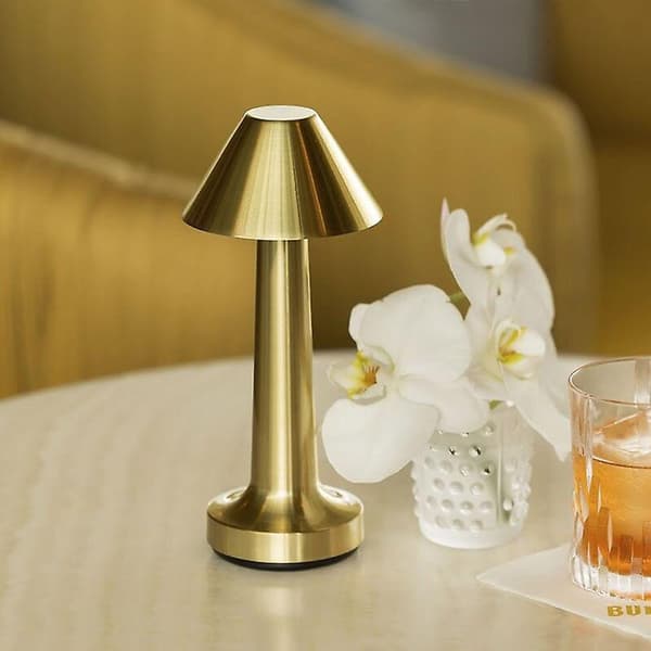 Touch Sensor Wireless Desk Lamp For Bar Bedroom Restaurant Decor A