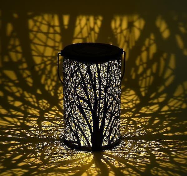 Garden Light Outdoor Hanging Ambient Lamp Waterproof Branches Solar Power
