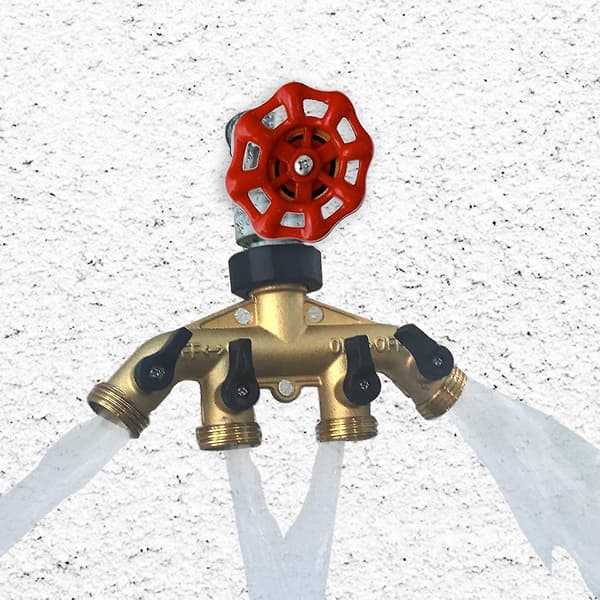 Haveslange Splitter 4 Vejs Slange Splitter Slangekoblinger Vandhane Splitter