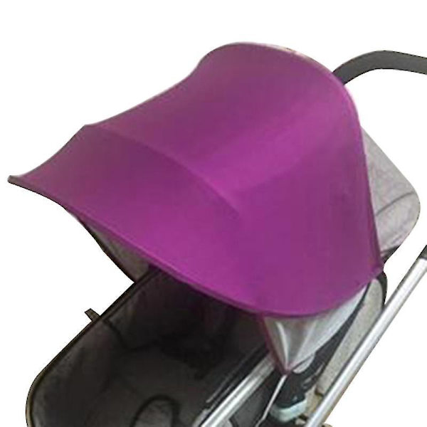 Portable Stroller Awning Universal Adjustable Sunshade Accessories Suitable For Outdoor Multicolour