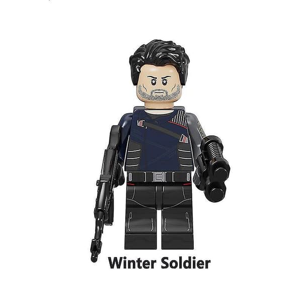 6 stk. X-men Byggeklods Minifigur Børnelegetøj