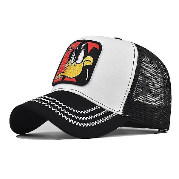 Disney Anime Figures Daffy Duck Baseball Cap Embroidered Cotton Cartoon Animals Four Seasons Mesh Hat Birthday Gifts 8