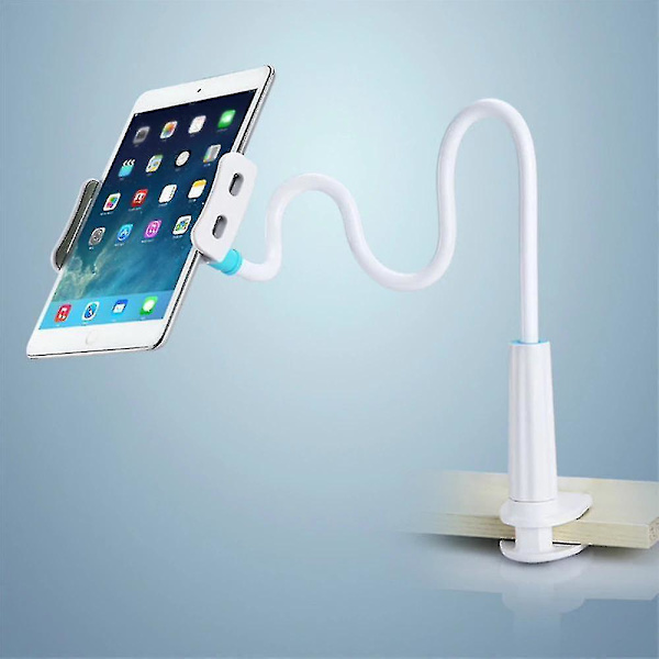 Telefonholder Justerbar Fleksibel Lang Arm (hvit)