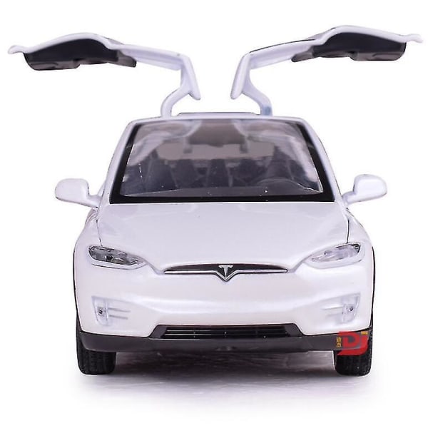 Brand New 1:32 Tesla Model X Alloy Car Model Die-casting And Toy Car Toy Car Free Shipping Children's Toys Children's Gifts Boy Toys white