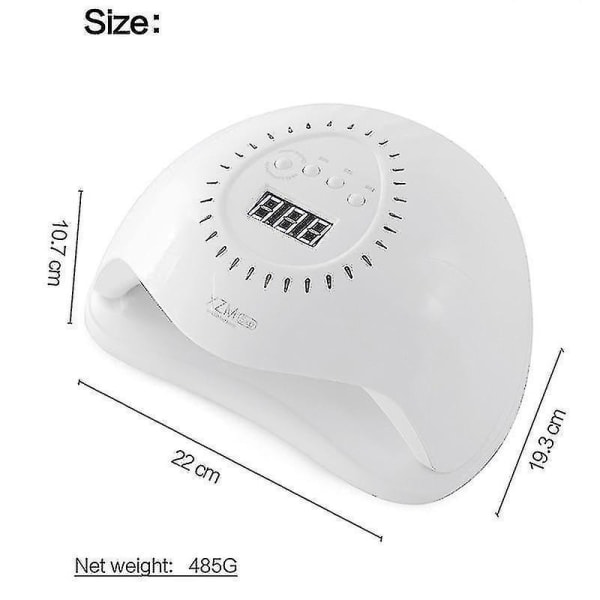 Yyh-168w Uv Led -kynsilamppu, 42 LED-valoa, geelikynsilakka kuivuri