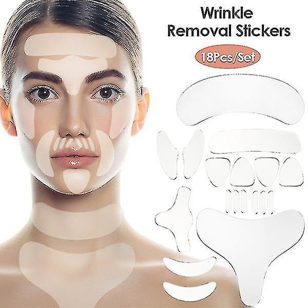 Reusable Silicone Wrinkle Removal Sticker Anti Wrinkle Aging Skin Lifting Care Patch