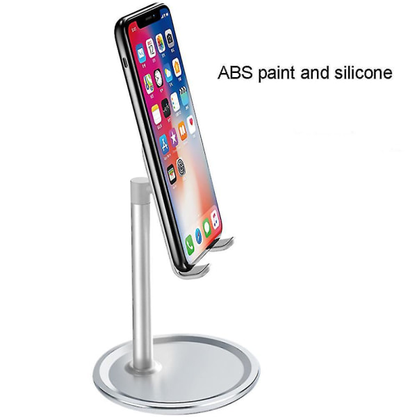 Metal Desktop Mobile Phone Bracket Lazy Ipad Tablet Computer An k7Silver