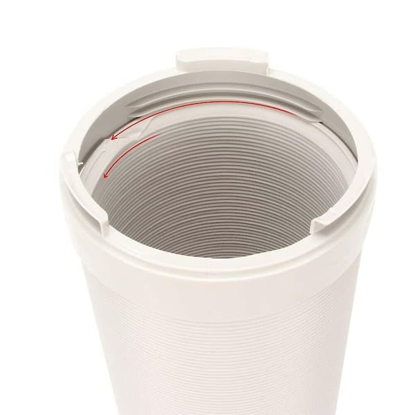 Adapter til udstødningsslange til klimaanlæg, bærbar, universal, mobil aircondition-tilbehør, nem Square Interface 15CM