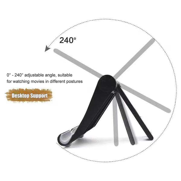 Convenient Phone Holder Easy Use Pp Universal Adjustable Angle Phone Stand For Daily Use Green