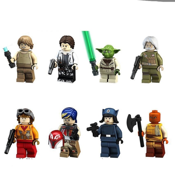 8cps Star Wars Minifigure Master Luo Yuda Assembled Building Block Toy Gift Birthday Gift