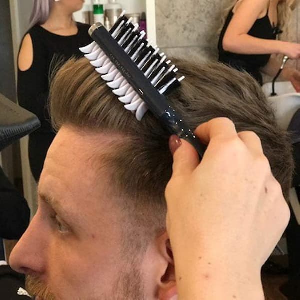Multifunksjonell stylingkam, rask hår- og krøllhårkam, bærbar kam for menn og kvinner