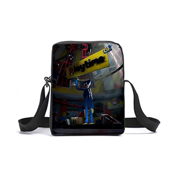 Poppy Playtime Rygsæk & Madkasse 3 stk. Børn Skoletaske Studenter Rygsæk, Madkasse, Penalhus | Gamer Merchandise Only satchel