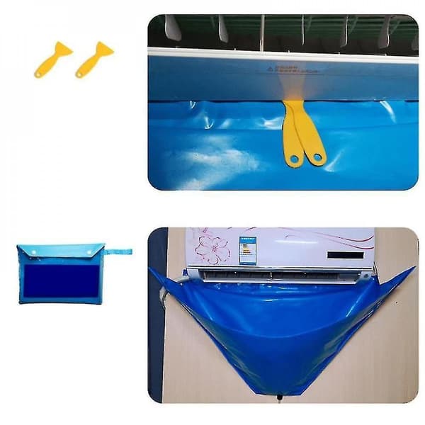 Air Conditioner Cleaning Cover With Water Pipe