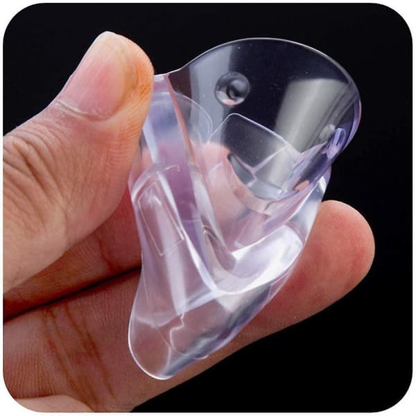 3 Pcs Creative Transparent Smiley Baby Safety Corner Guard Table Corner Anti-Collision Cover