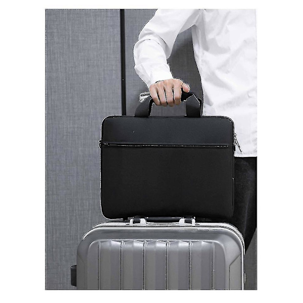 Laptopveske Erme Skulderveske Håndveske 15,6 Tommer Black